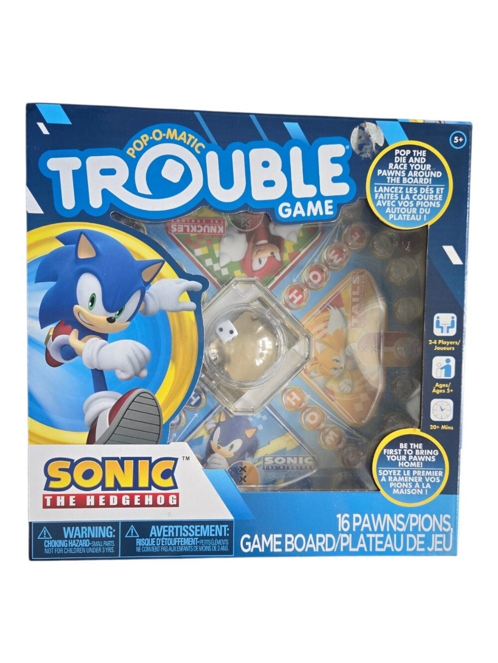 Sonic the Hedgehog Pop-O-Matic Trouble Game